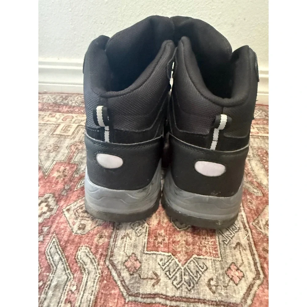 AVS-TEX Mens Hiking Boots Black Grey Mid Top Trail Shoes EU 43 US 10